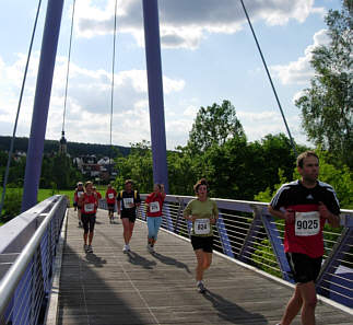 Vom Karolinger Halbmarathon 2005 in Forchheim