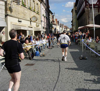 Vom Karolinger Halbmarathon 2005 in Forchheim