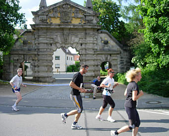 Vom Karolinger Halbmarathon 2005 in Forchheim