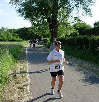 Vom Karolinger Halbmarathon 2005 in Forchheim