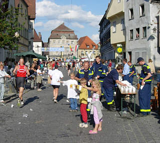 Vom Karolinger Halbmarathon 2005 in Forchheim