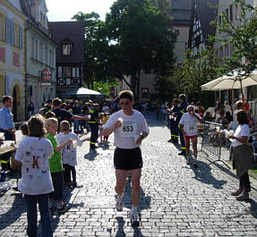 Vom Karolinger Halbmarathon 2005 in Forchheim