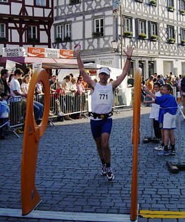 Vom Karolinger Halbmarathon 2005 in Forchheim