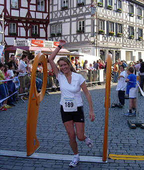 Vom Karolinger Halbmarathon 2005 in Forchheim