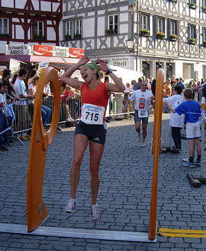 Vom Karolinger Halbmarathon 2005 in Forchheim