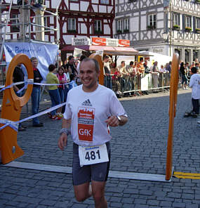 Vom Karolinger Halbmarathon 2005 in Forchheim