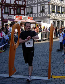 Vom Karolinger Halbmarathon 2005 in Forchheim