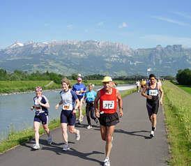 Vom Liechtenstein Marathon 2005