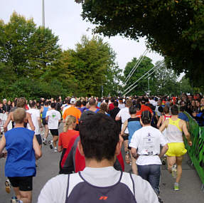 Vom Mnchen - Marathon 2005