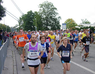 Vom Mnchen - Marathon 2005