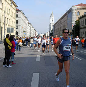 Vom Mnchen - Marathon 2005