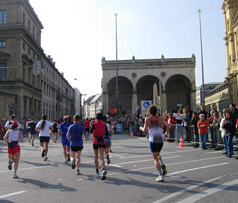 Vom Mnchen - Marathon 2005