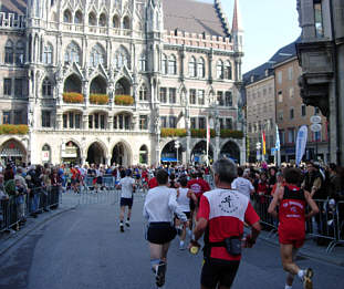 Vom Mnchen - Marathon 2005