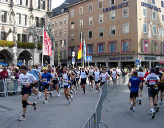 Vom Mnchen - Marathon 2005