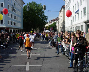 Vom Mnchen - Marathon 2005