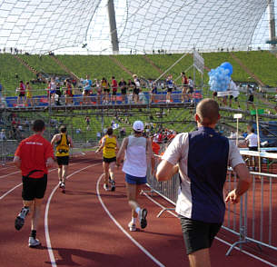 Vom Mnchen - Marathon 2005