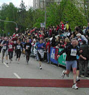 Beim Regensburg Marathon