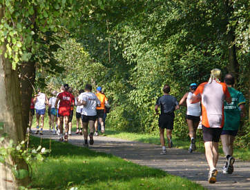 Essen Marathon 2006 am Baldeneystausee