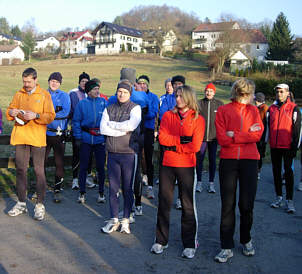 Vom 2. Coburger Wintermarathon 2006