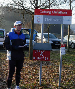 Vom 2. Coburger Wintermarathon 2006