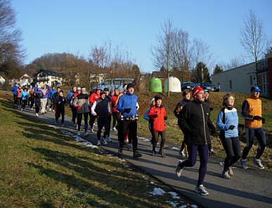 Vom 2. Coburger Wintermarathon 2006