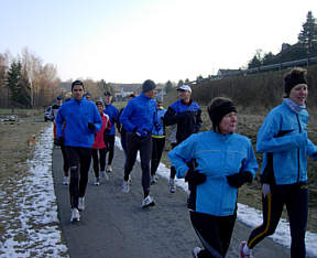 Vom 2. Coburger Wintermarathon 2006