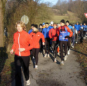 Vom 2. Coburger Wintermarathon 2006