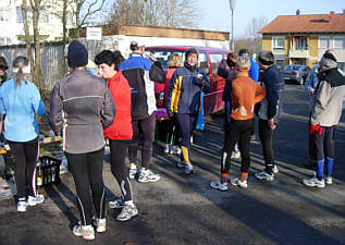 Vom 2. Coburger Wintermarathon 2006