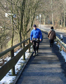 Vom 2. Coburger Wintermarathon 2006