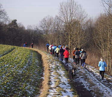 Vom 2. Coburger Wintermarathon 2006