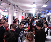 Eröffnungsparty bei Synergy Sports in Nürnberg am 8.3.06