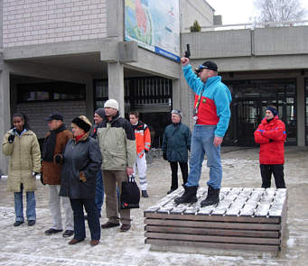 Vom Vollmondmarathon 2006 - Winteredition in Hersbruck