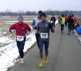 Vom Vollmondmarathon 2006 - Winteredition in Hersbruck