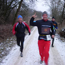 Vom Vollmondmarathon 2006 - Winteredition in Hersbruck