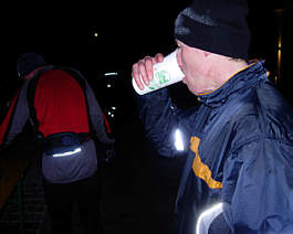 Vom Vollmondmarathon 2006 - Winteredition in Hersbruck