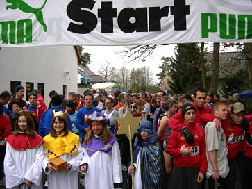 Dreikönigslauf in Kersbach am 6.1.2007