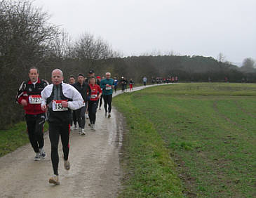 Dreikönigslauf in Kersbach am 6.1.2007