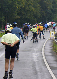 Skating beim Frnkische Schweiz  Marathon 2007