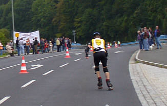 Skating beim Frnkische Schweiz  Marathon 2007