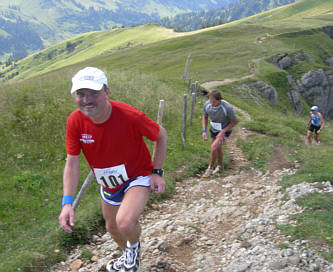 Gebirgsmarathon Immenstadt am 4.8.07