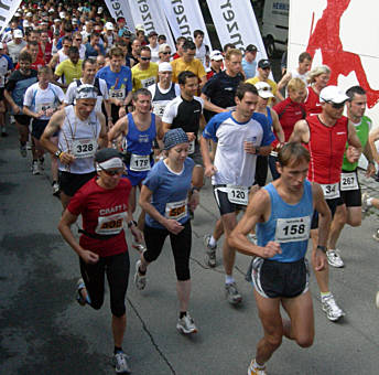 Graubünden Marathon am 23.6.2007