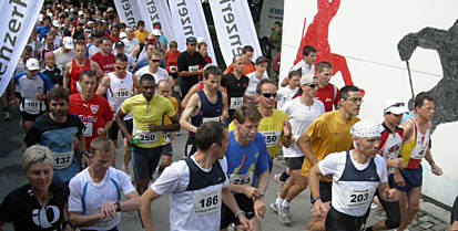 Graubünden Marathon am 23.6.2007