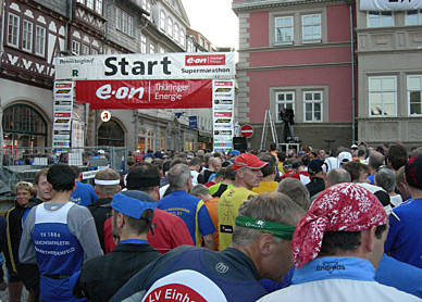 Rennsteig - Supermarathon am 19.5.2007