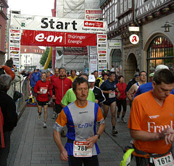 Rennsteig - Supermarathon am 19.5.2007