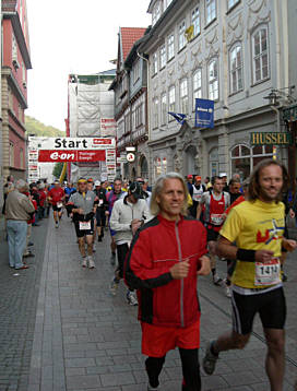 Rennsteig - Supermarathon am 19.5.2007