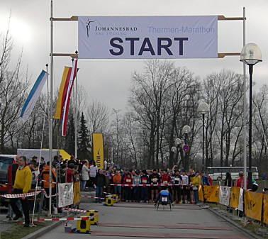 Thermenmarathon Bad Füssing am 4.2.2007