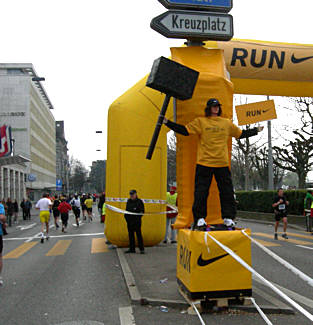 Zürich - Marathon am 1.4.2007