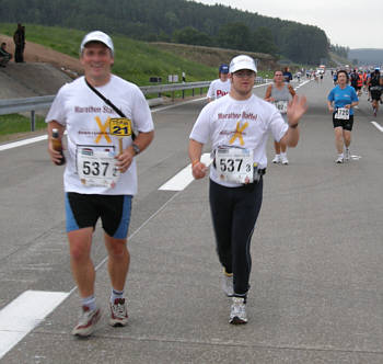 Via Carolina A6 Autobahneröffnungslauf