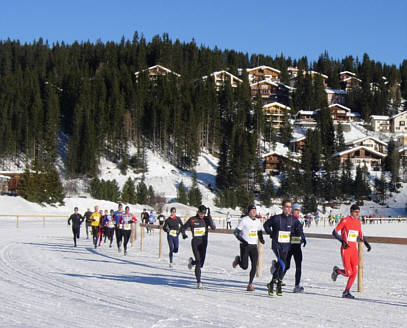 Arosa Snow Run und Walk Event 2009