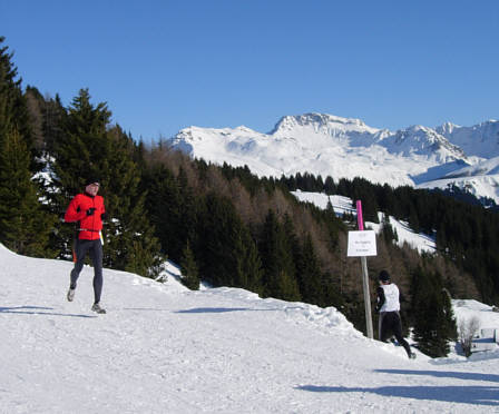 Arosa Snow Run und Walk Event 2009